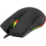 GameForce Raider 8000 DPI RGB Oyuncu Mouse Kablolu Bağlantı ile Oyun İçin Tasarlandı - Siyah