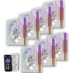 GAMELİNE FRESH x1 7'li SET KUMANDALI ARGB 120mm Kasa Fanı 6 PİN Beyaz