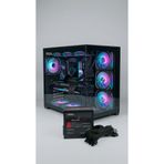 GAMELOAD ONYX 7x12CM ARGB Fan 1 x Type-C - 1 x USB 3.0 | AKVARYUM GAMİNG OYUNCU KASASI 650w 80+ Bronze PSU