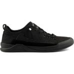 Gamelu Punch Lastik Bağ Keten Memory Foam Sneaker Ayakkabı - Siyah