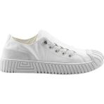 Gamelu Vıgor Çocuk Lastikli Memory Foam Keten Sneaker Ayakkabı BEYAZ 35