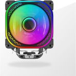 Gamemaster GM-120H 2 Fanlı 4 Bakır Borulu Argb Kule Tipi Cpu Fan - Siyah
