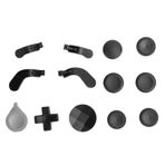 Gamepad Paddle Aksesuar Seti, Yctze Gamepad Swap Joysticks Kürekler One Elite 2 Denetleyici Için Aksesuar Değiştirme (Siyah)