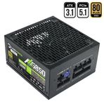 GamePower Axg-850 14cm 850w Gold 80 Atx 3.1 Pcı-e 5.1 Power Supply - 5 Yıl Garantili