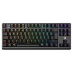 Gamepower Eva 7 60M Blue Switch Mekanik Kablolu 2.4 Ghz 3 Mod Türkçe Q 88 Tuş USB RGB Gaming Klavye