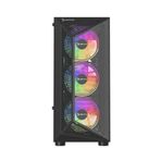 Gamepower Ezg Eclipse 4 * 120Mm Argb Fan 500W 80+ Bronze Temperli Cam Atx Gaming Kasa Ezsnshop 1065757