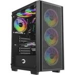 Gamepower Flex 4 120MM A-Rgb Fan Atx 550W 80+ Bronze Gaming Kasa - Siyah - 550 W