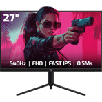 Gamepower Lucid S60 27 inç 540Hz 0.5ms Flat Fast IPS FHD Pivot Oyuncu Monitörü