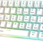Gamepower Lyra 60M Rgb Tkl Blue Switch Kablolu Klavye - Beyaz