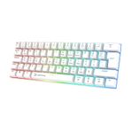 Gamepower Lyra Rgb 60m 62tuş Beyaz Mekanik Kablolu Blue Switch Ckckgmp0018 cok-renkli