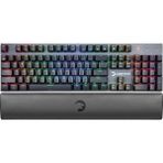 GamePower Ogre RGB Mekanik Kablolu Oyun Klavyesi – Alüminyum Gövde, Bilek Desteği, Outemu Red Switch, Anti-Ghosting