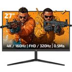 GamePower Rapid Dual 27 inç 320Hz 1ms IPS RGB Pivot Oyuncu Monitörü
