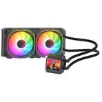 Gamepower Skadi Elite LCD 240 ARGB 240 mm AM5 ve LGA1700 Uyumlu Sıvı İşlemci Soğutucu