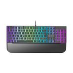 Gamepower Suki Mavi Switch Türkçe Q 104 Tuş Kablolu RGB Mekanik Oyuncu Klavye siyah