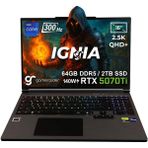 Gameraider Ignıa GR16 Intel Core I9-14900HX 64GB Ddr5 2tb SSD Rtx 5070TI 12GB 140W 16 Inç 2.5k Qhd+ 300Hz Freedos Gaming Laptop - 2 TB - 64 GB