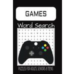 Games Word Search Puzzle Book: Word searches with easy to read print: Video Games, Classic Games, Gaming and more | 6x9 inches, 110 pages | 50+ ... for vacations, alone time and at home.
