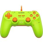 Gamesir Tegenaria T3 Lite Kablolu Controller Yeşil Turuncu Nintendo Switch, Windows Pc, Steam , Android ,ıos