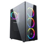 Gametech Ares 4x120mm Rainbow Fan Oyuncu Bilgisayar Kasası