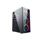 Gametech Ares Rainbow 6x120mm Fan Gaming Oyuncu Kasası