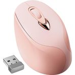 Gamextrem 2.4G USB Şarj Edilebilir Kablosuz Mouse, Sessiz Tıklama - Pembe