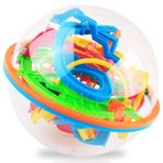 Gamieac 138 Zorluk ile 3D Labirent Topu, Çocuklar ve Yetişkinler için Zeka Oyunları Bulmaca Oyunları, Zorlu Eğlence Saatleri için 3D Akıl Oyunları, Yol Gezisi Oyunu ve Çocuklar için Uçak Aktiviteleri