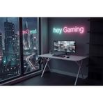 Gaming Oyuncu Masası, Beyaz, 120 Cm