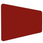 Gaming Oyuncu Mouse Pad, Kaymaz Taban Gamer Mousepad, Masa Koruyucu Masa Matı, Ofis Tipi Klavye ve Fare Altlığı (Kırmızı, 70x30 cm - L)