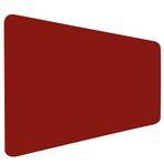 Gaming Oyuncu Mouse Pad, Kaymaz Taban Gamer Mousepad, Masa Koruyucu Masa Matı, Ofis Tipi Klavye ve Fare Altlığı (Kırmızı, 80x40 cm - XL)