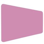 Gaming Oyuncu Mouse Pad, Kaymaz Taban Gamer Mousepad, Masa Koruyucu Masa Matı, Ofis Tipi Klavye ve Fare Altlığı (Pembe, 100x50 cm - XXXL)