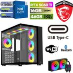 Gaming Pc Ddr5 – Rtx 5060Tİ 16 GB – Intel I7 14700KF – 32 GB - 64GB - Ddr5 Ram – 1tb M.2 SSD – Windows 11 Pro - Sıvı Sogutmalı - - 64GBRAM