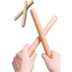 Gampus 1 Çift Ahşap Ritim Çubuğu Çocuğunuzu Melodi Ile Tanıştırın Eğlenceli Sağlığa Zararsız Ritim Çubuk