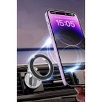 Gampus 1080 Derece Metal Mıknatıslı Akrobat Telefon Tutucu Kaliteli Sarsılmaz Masa Üstü Araç Içi Tel Tutucu