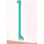 Gampus 180 cm Çocuk Odası Dinazor Tasarımlı Boy Ölçme Duvar Sticker Çocuklarınızın Boyunu Takip Edin