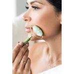 Gampus Doğal Çift Taraflı Yeşim Taşı Masaj Aleti Jade Roller