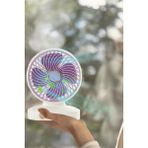 Gampus Fan Soğutucu Mini Vantilatör Klima Güçlü Serinletici Taşınabilir Şarjlı Masa Üstü Sessiz