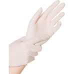 Gampus Latex Pudralı Eldiven - Tıbbi Medikal Muayene Lateks Eldiven 6lı Paket - L Beden