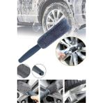 Gampus Mikrofiber Araç Yıkama Fırçası Jant Temizleme Araç Parlatma Fırçası Pratik Çizmeden Temizlik
