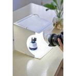 Gampus Ürün Çekim Çadırı Mini Fon Fotoğraf Stüdyosu Ledli Işık Perdesi Profesyonel Çekim Çadır