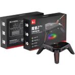 Gamwing Moxie 2 Pro - Setsiz Akıllı Makro Konsolu Klavye Mouse Dönüştürücüsü Mobil Oyunlar Scorpion 2 Pro - Siyah - 2.Kol Oyun Konsolu