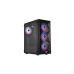 Gamx Dynamic 4x12 RGB 600W 80+ Bronz Temperli Cam Mesh Panel Kasa