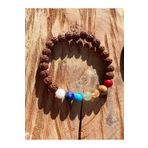 gamzenin tasarımları 7 Çakra Tasarım Bileklilk(Rudraksha,Selenit,Apatit,Lapis,Aventurin,Sitrin,Jasper,Varisit) cakra3