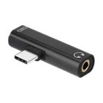 Ganbao 01 2 In 1 Tip C 3.5mm Jack Kulaklık Şarj Kablosu Dönüştürücü Usb-C 3.5 Ses Adaptörü Macbookpro Xiaomi Huawei Tip-C (Yurt Dışından) - Renkli