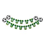 Ganbao 1 Adet Banner 1 Adet 108X180 cm Langırt Kapağı Futbol Temalı Masa Örtüsü Futbol Parti Masa Örtüsü Plakaları Erkek Futbol Doğum Günü Partisi Malzemeleri (Yurt Dışından) - Renkli