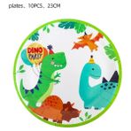 Ganbao 10 Adet 9 Inç Plakalar Komik Karikatür Dinozor Kabarık Toplar Dino Parti Hediyeler Atlama Elastik Lastik Toplar Çocuk Boys Mutlu Dinozor Doğum Günü Partisi Iyilik (Yurt Dışından) - Renkli