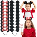Ganbao 10 Adet Setc 20 Adet/takım Mickey Minnie Mouse Kulaklar Yay Kafa Bandı Yetişkinler ve Çocuk Kostüm Olay Kafa Bandı Çocuklar Için Doğum Günü Partisi Favor Hediyeler (Yurt Dışından) - Renkli