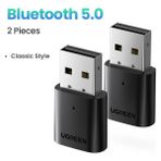 Ganbao Bluetooth 5.0 Ugreen USB Bluetooth 5.3 5.0 Adaptör Alıcı Verici Edr Dongle Pc Için Kablosuz Aktarım Bluetooth Kulaklık Hoparlörler Fare (Yurt Dışından)