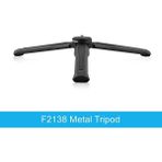 Ganbao Metal Tripod Metal Mini Tripod Masaüstü Masaüstü Standı Kompakt Tripod Dslr Kamera Kamera Akıllı Telefon Için Genişletilmiş Kolu Vlog Kavrama Gimbal (Yurt Dışından) - Siyah