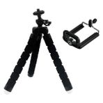 Ganbao Tripod-2 Tripodlar Gopro Hero 11 10 9 8 7 Esnek Mini Ahtapot Tripod Aksesuarları Git Pro 6 5 4 Yı 4K Eken H9R SJ4000 Dbpower Akaso (Yurt Dışından) - Siyah