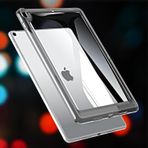 GANGANPRO iPad Air 3 2019 Nesil Kılıf için İnce Hafif Tablet, Yumuşak Şeffaf TPU Arka Darbeye Dayanıklı Tablet Kılıfı 10,5 İnç - Gri