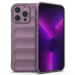 GANGANPRO Uyumlu Xiaomi Redmi Note 13 Pro 4G/M6 Pro 4G Gövde TPU Stoßfest Esnek Handyhülle Stoßdämpfung Luftpolster Kratzfest Weiches Mikrofaserfutter 6.67 inç - Lila